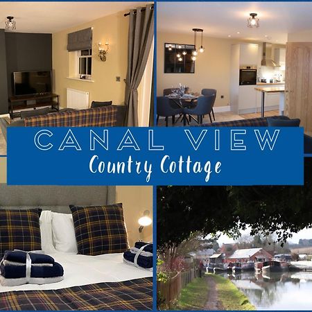 Canal View Cottage With Log Fire & Parking Blisworth エクステリア 写真